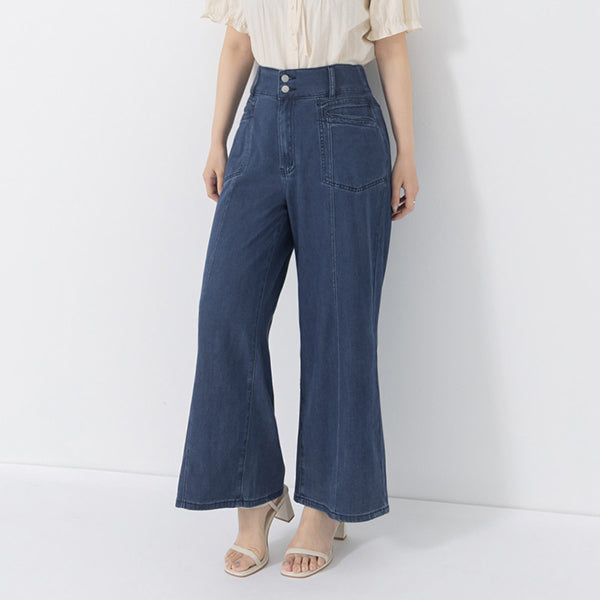 Lightweight Cloud Denim Zero-Restriction Plus Size Jeans (Short)