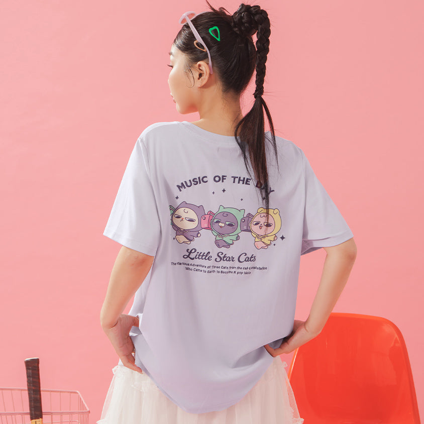 Poly Lulu x UGLY MEWS Collab Oversized Tee