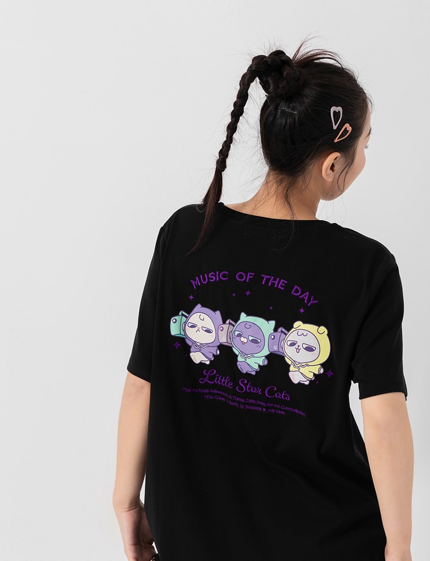 Poly Lulu x UGLY MEWS Collab Oversized Tee
