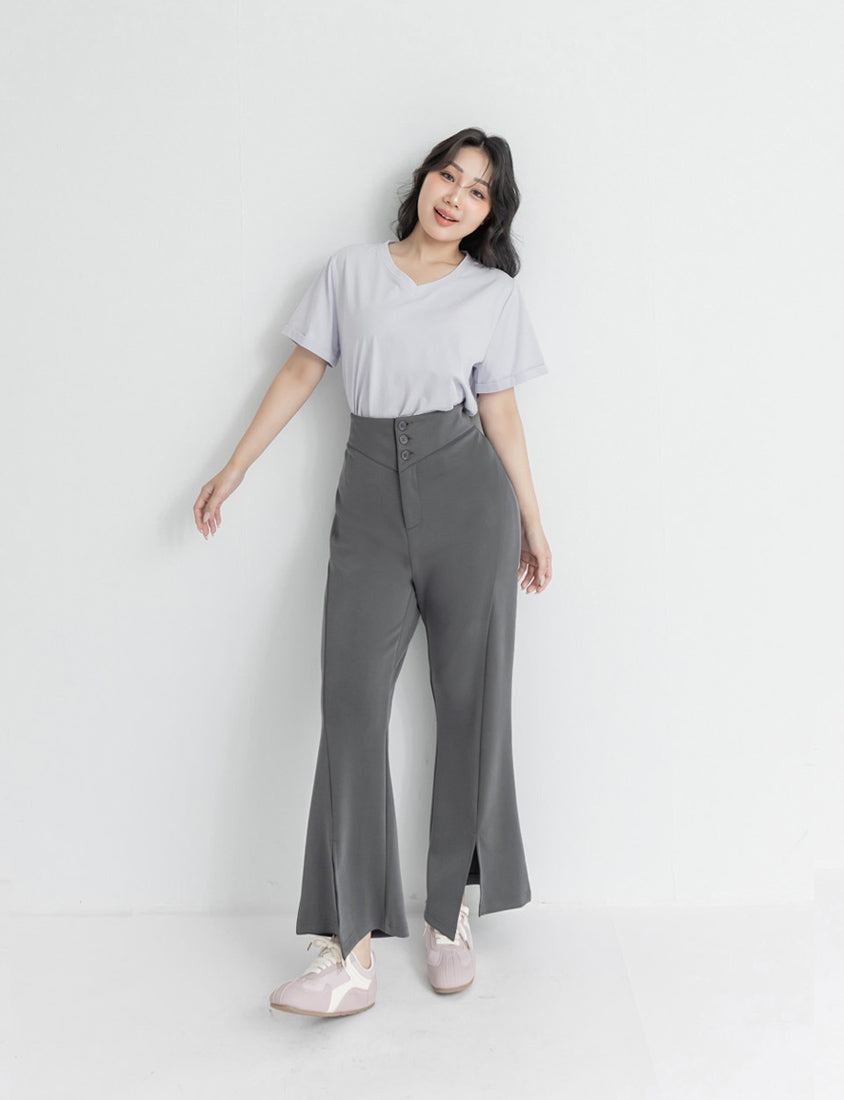 Instant Cool Cloud Cotton Plus Size Flare Pants (Short)
