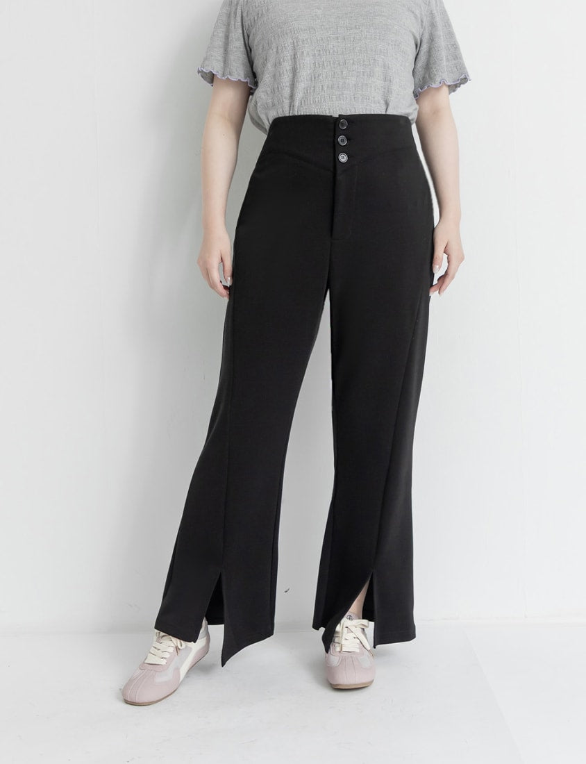 Instant Cool Cloud Cotton Plus Size Flare Pants (Long)