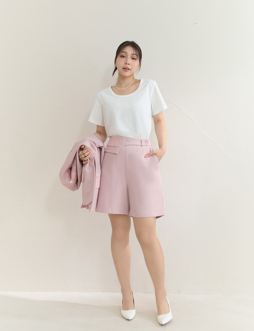 Upgraded 2.0! U-Neck Plus Size Slim Tee
