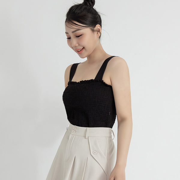Pobra. Tencel Cooling Bubble Hem Plus Size Bra Top 2.0