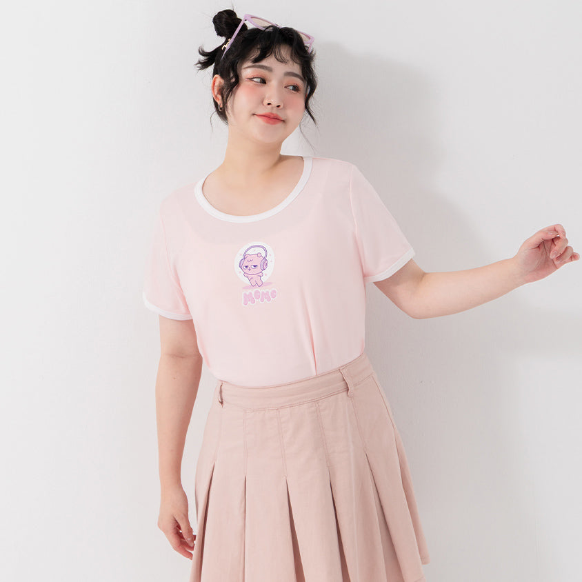 Poly Lulu x UGLY MEWS Collab Cute Cat Tee
