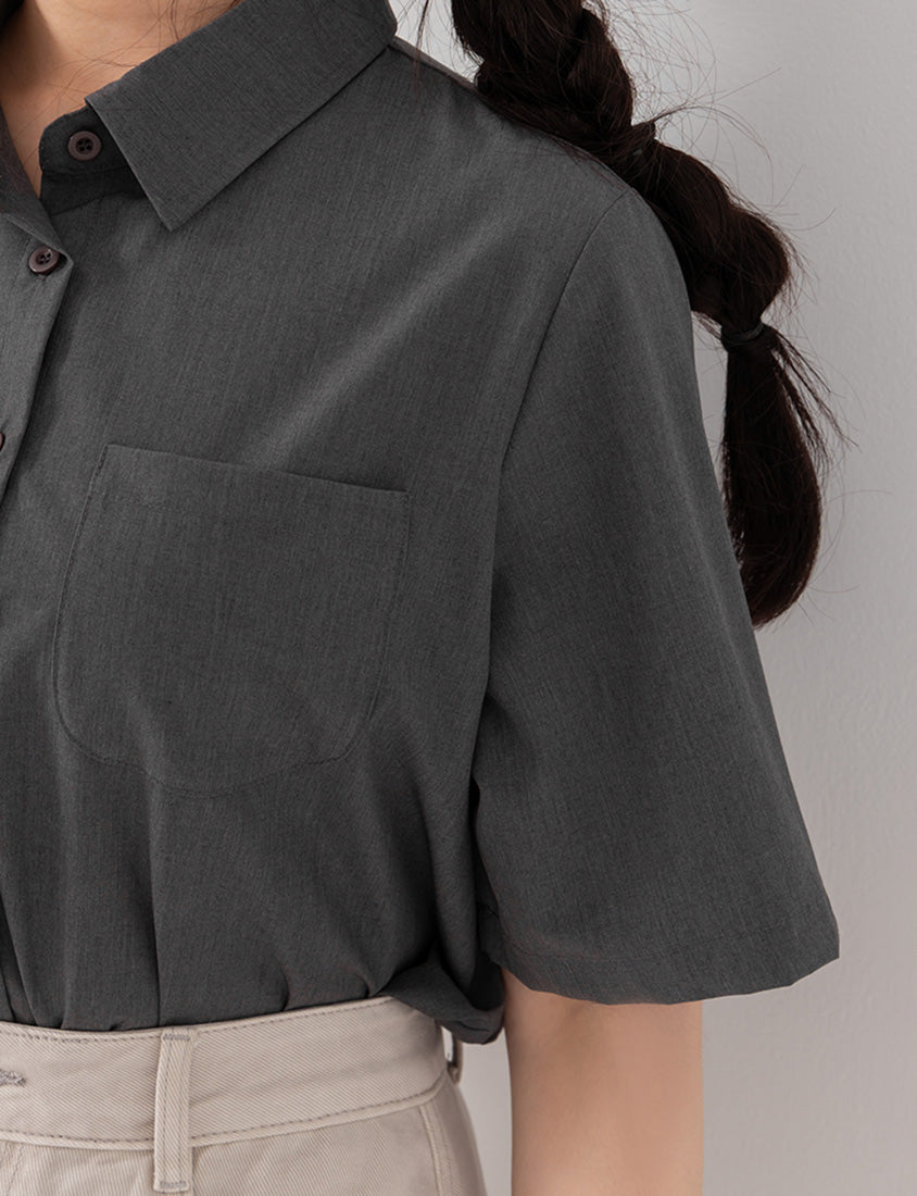 Instant Cooling Short Sleeve Plus Size Shirt
