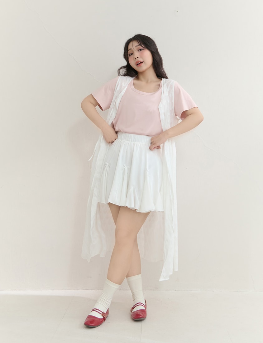 Upgraded 2.0! U-Neck Plus Size Slim Tee