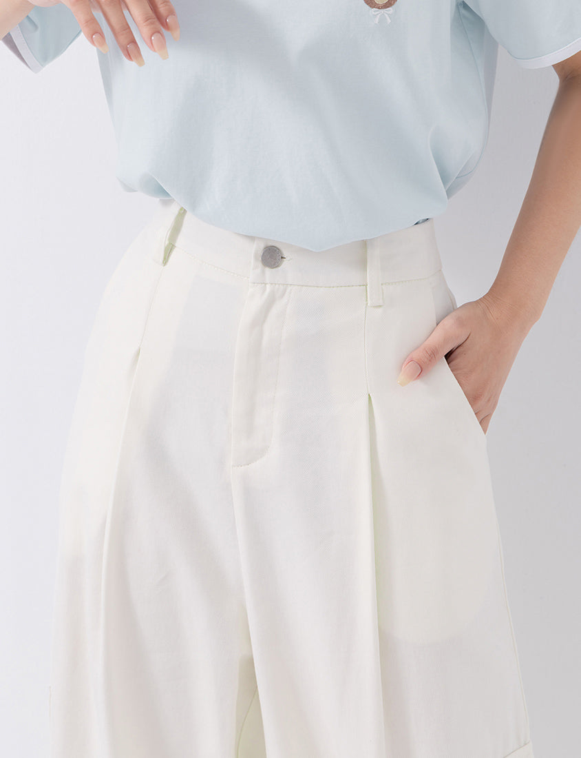 Cooling Lyocell Twill Cargo Plus Size Pants