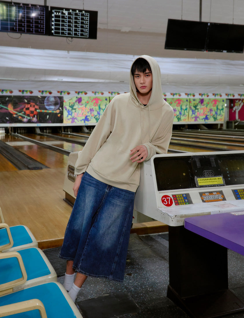 Sand Washed Cloud Cotton Oversize Plus Size Hoodie (Unisex)