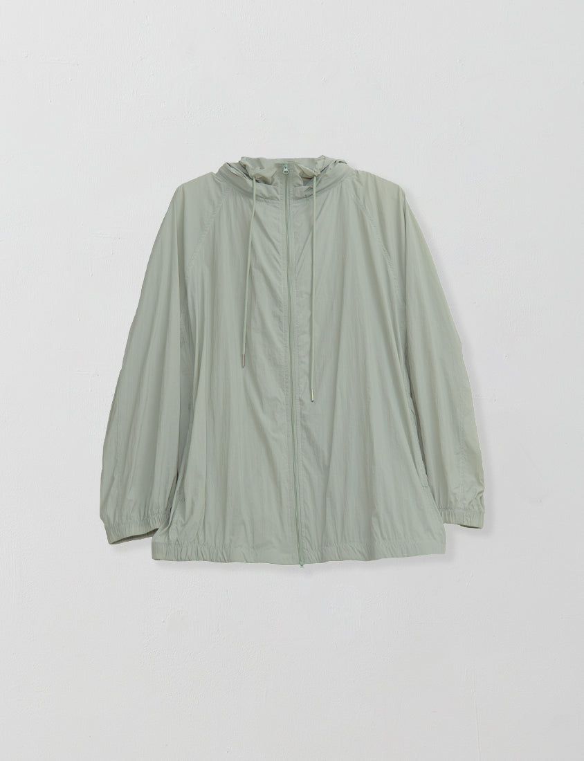 Instant Cooling UV-Protection Oversized Hooded Plus Size Jacket