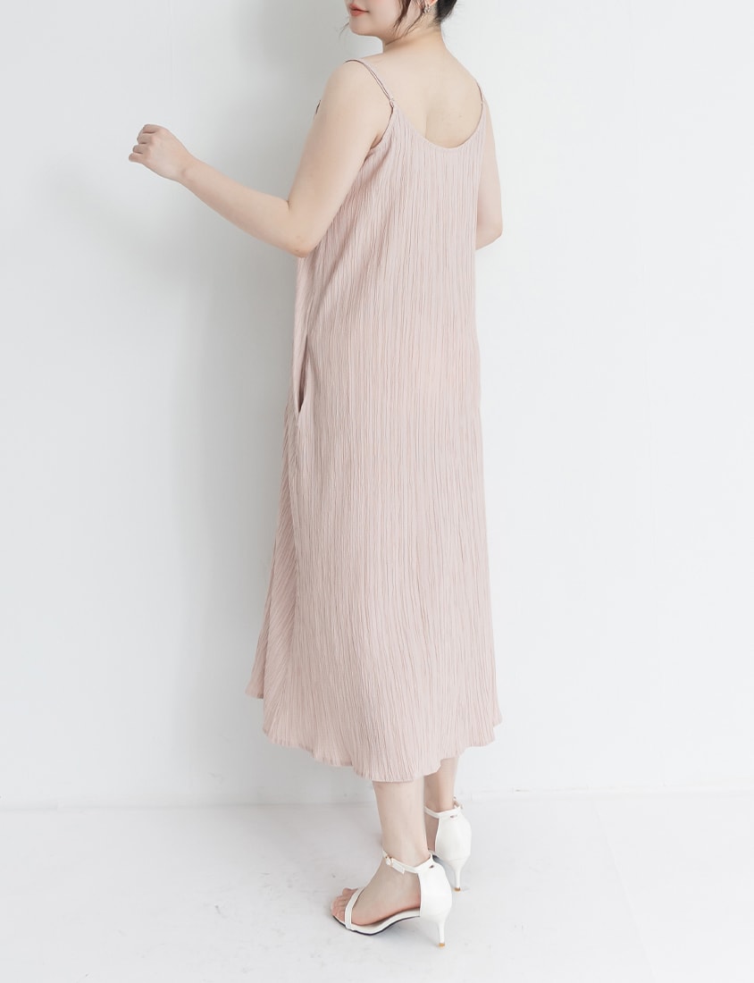 Sheer Shirt With Strap Dress Plus Size Set (With Waist Tie)