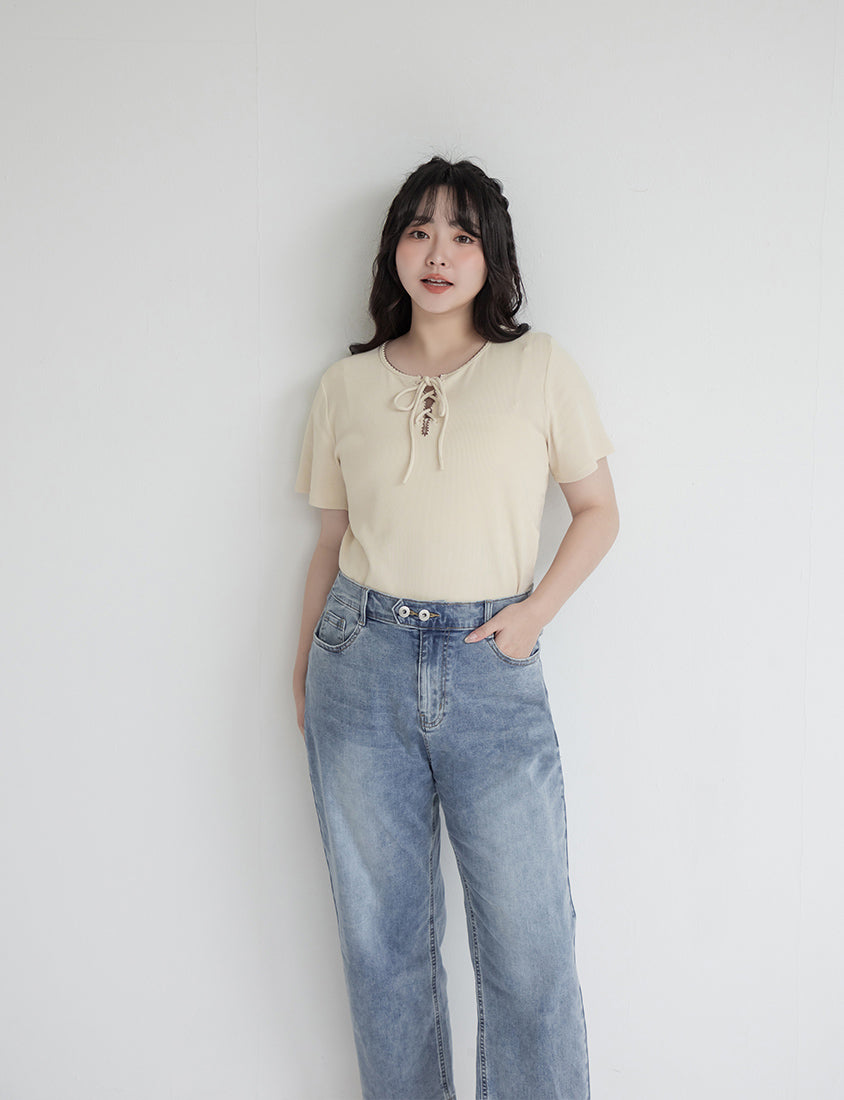 Zero Restriction Cloud Denim Plus Size Cropped Jeans (Regular)