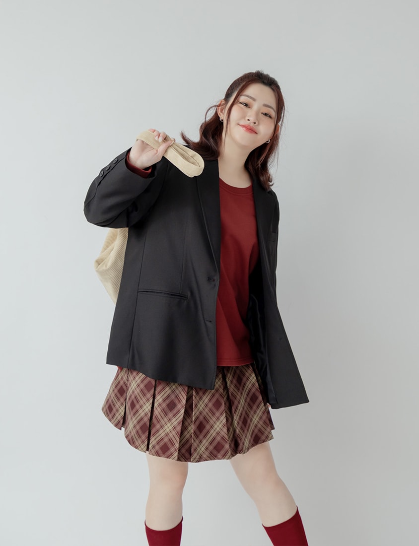 Oversized Cotton Slit Plus Size Sweatshirt (Unisex)