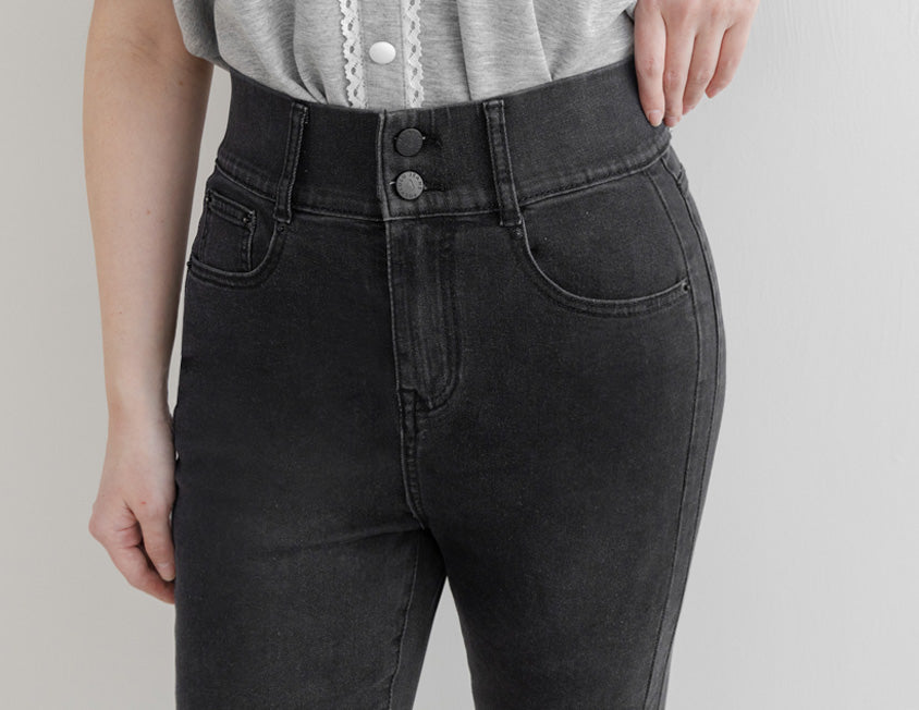 Tummy Flattering Plus Size Slimming Jeans