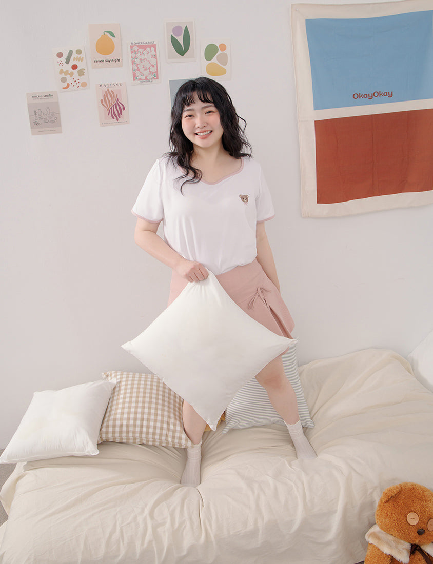 Instant Cooling Sorona Teddy Embroidered Plus Size Tee