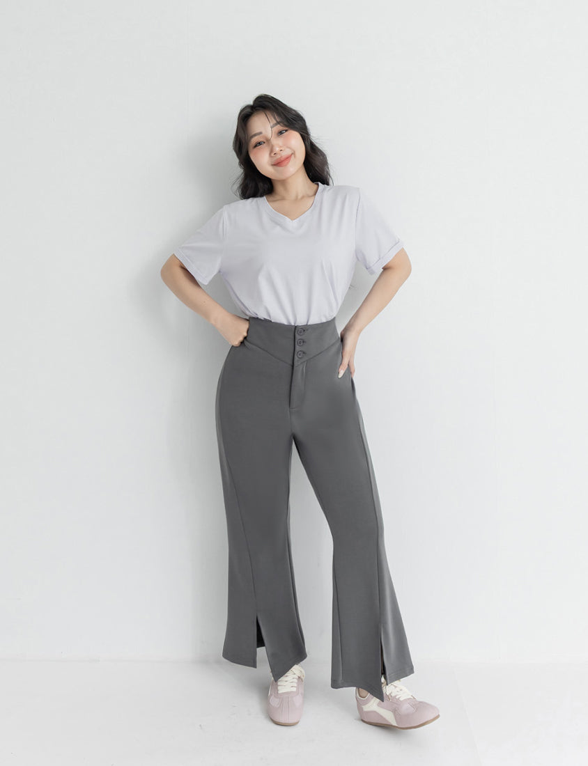 Instant Cool Cloud Cotton Plus Size Flare Pants (Short)