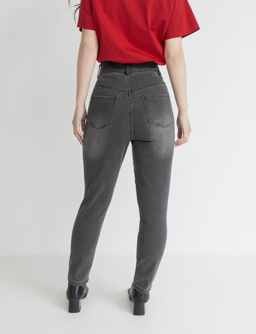 Push-Up High Waist Tummy-Control Plus Size Jeans
