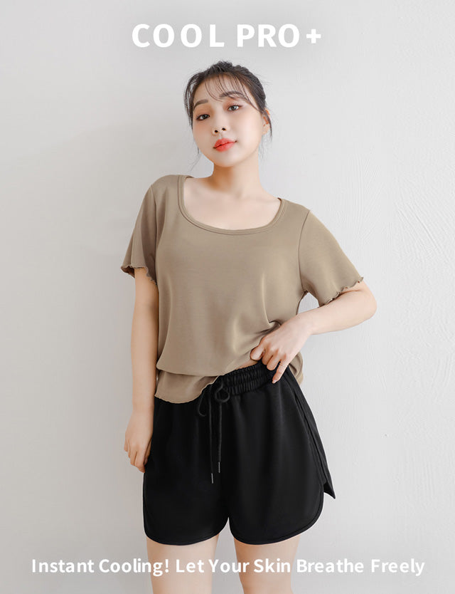 COOL PRO+ Ultra-Light Space Cotton Plus Size Tee