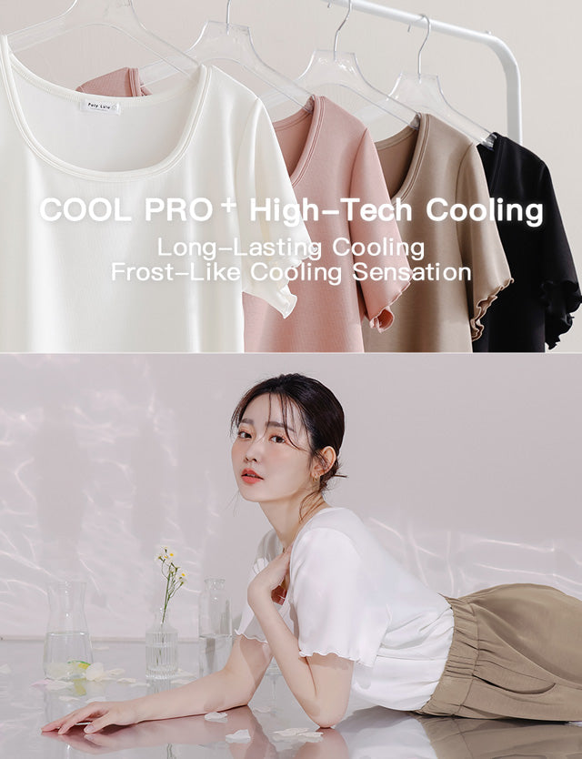 COOL PRO+ Ultra-Light Space Cotton Plus Size Tee