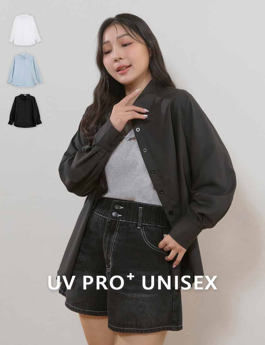 Icy Cooling Minimal Sun Protection Plus Size Shirt