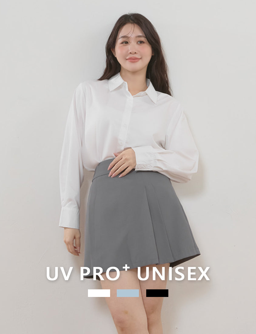 Icy Cooling Minimal Sun Protection Plus Size Shirt