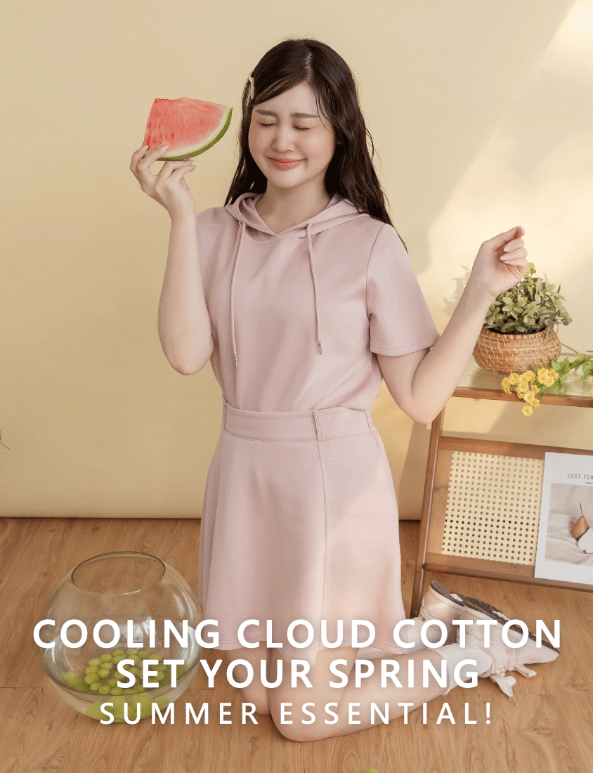 Skin-friendly Sand-Washed Cloud Cotton Plus Size Lounge Set