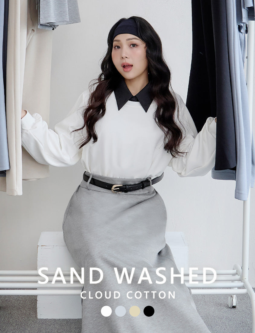 Cloud Cotton Multi-Color Plus Size Oversized Sweater