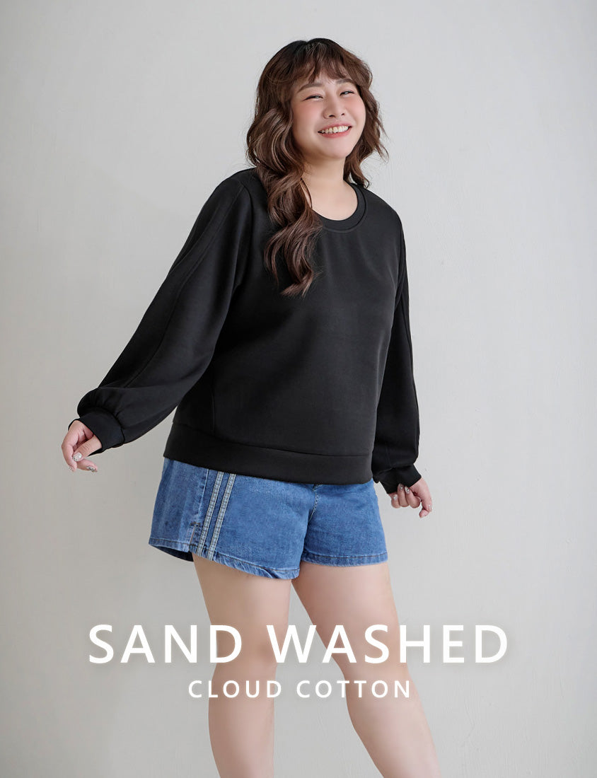 Cloud Cotton Multi-Color Plus Size Oversized Sweater