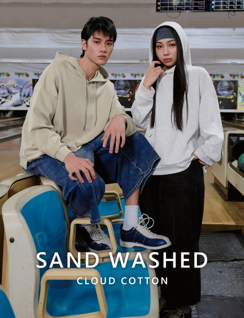 Sand Washed Cloud Cotton Oversize Plus Size Hoodie (Unisex)