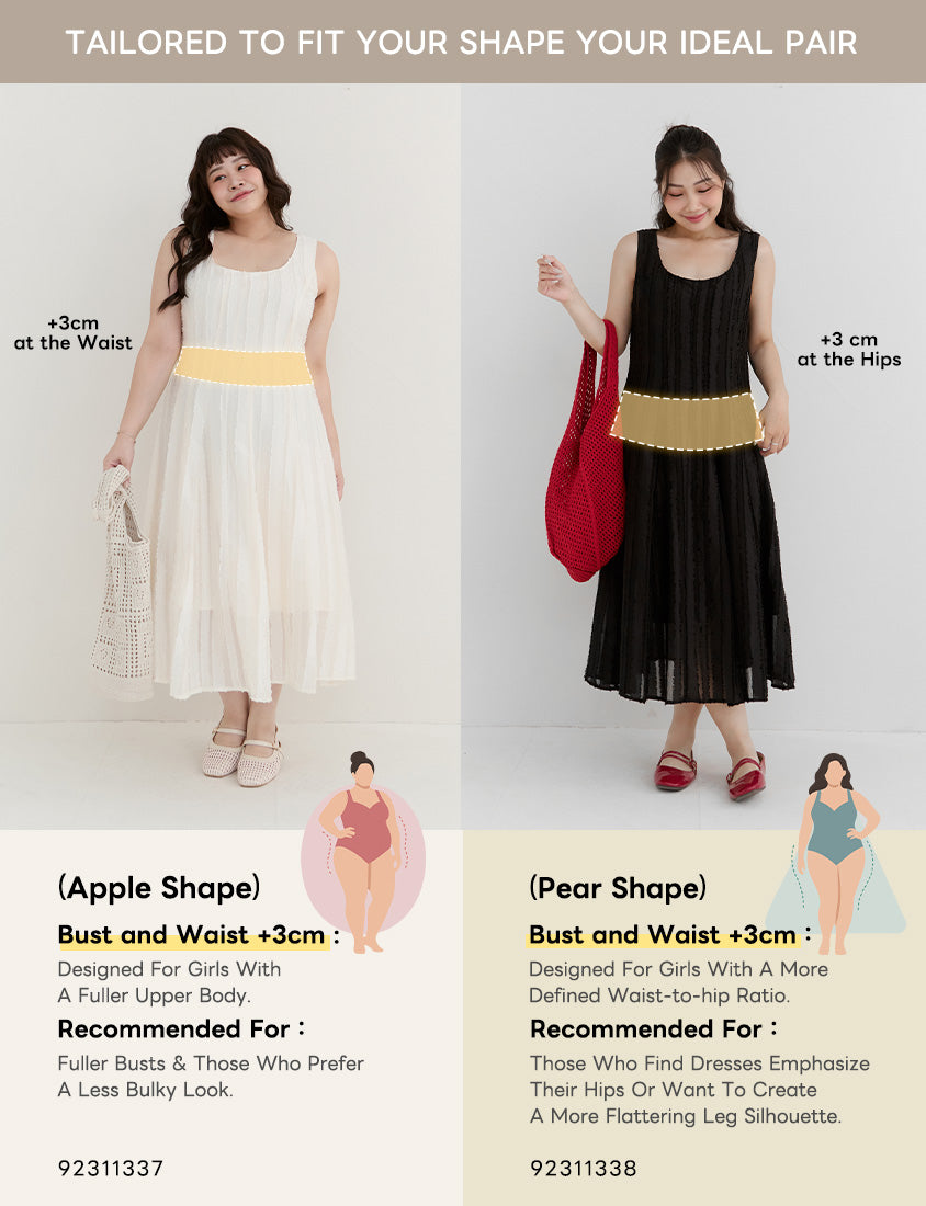 Apple-Shaped Friendly! Perfect Fit Jacquard Elegant Plus Size Maxi Dress