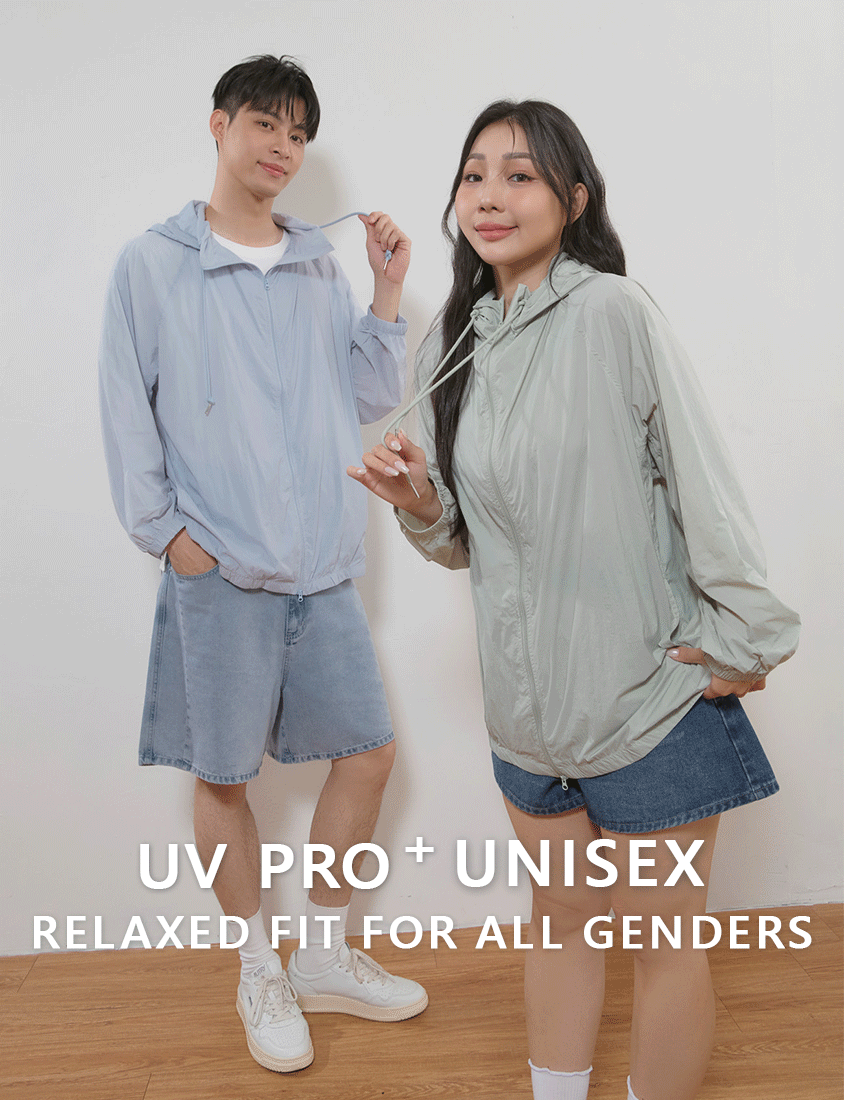 Instant Cooling UV-Protection Oversized Hooded Plus Size Jacket