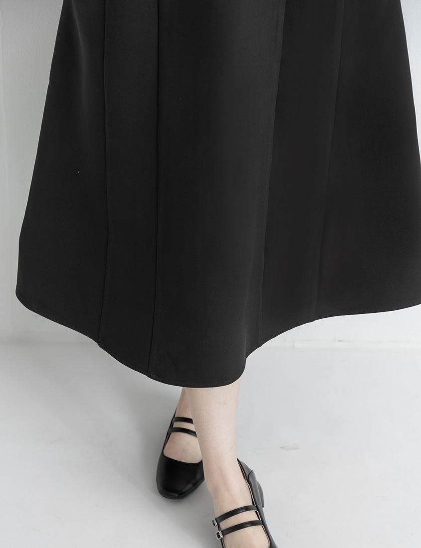 MISS. Slim Fit Tweed Plus Size Midi Dress