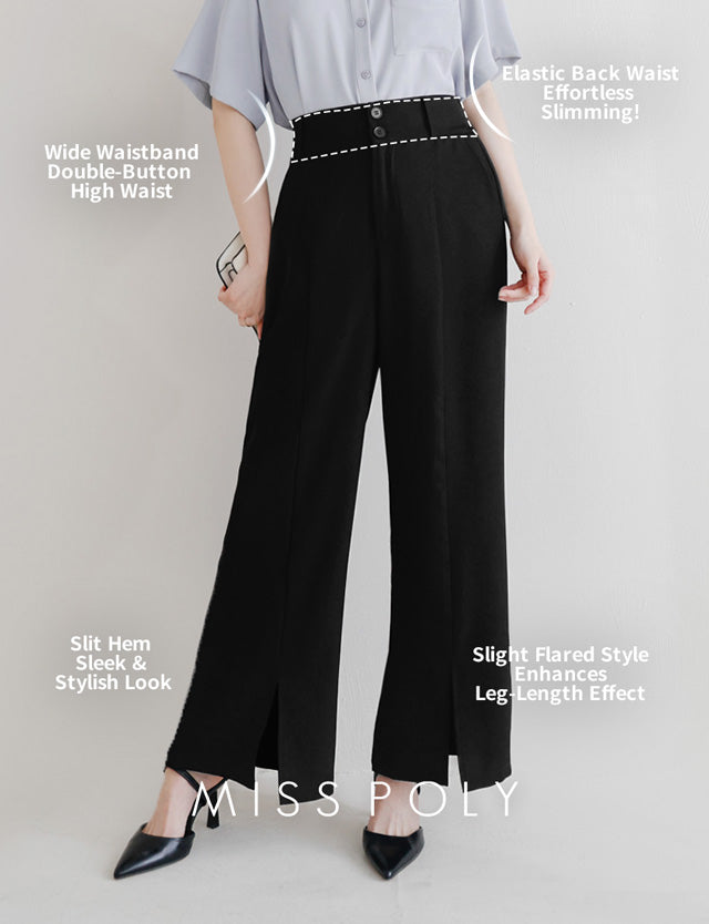 MISS. COOL PRO+ Lightweight Plus Size Tailored Pants