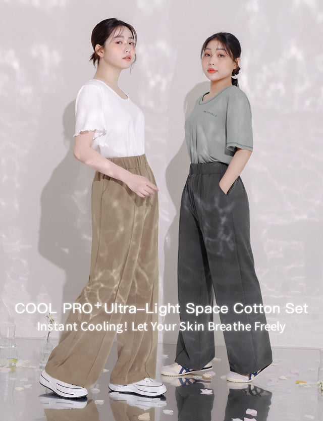 COOL PRO+ Ultra-Light Space Cotton Plus Size Pants