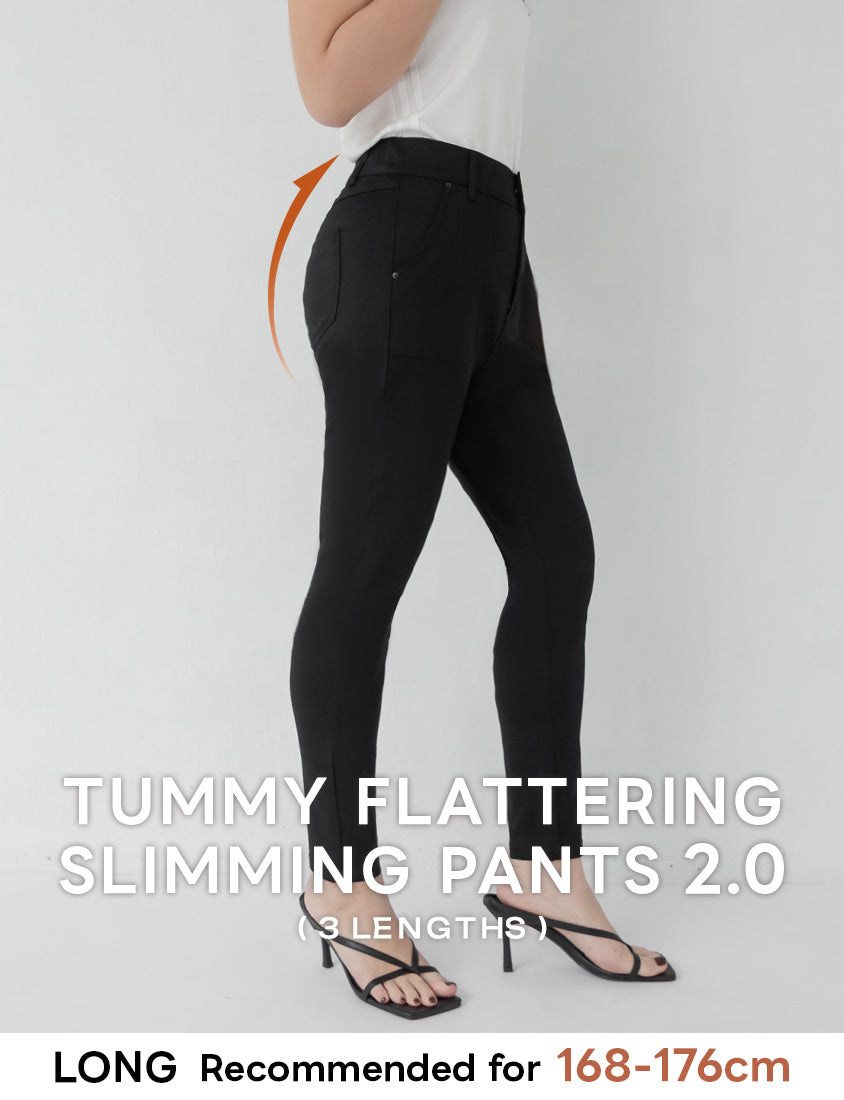 Tummy-Flattering Plus Size Slimming Pants 2.0 (Long)