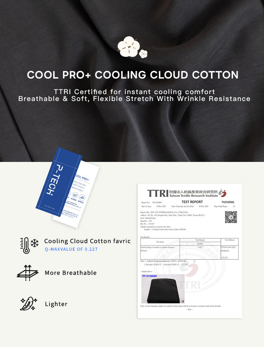Instant Cool Cloud Cotton Plus Size Flare Pants (Short)