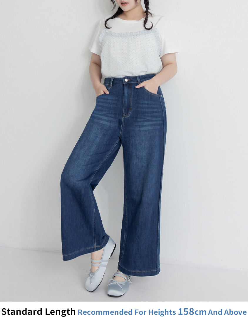 Perfect Long-Leg Stretchy Plus Size Jeans (Regular)