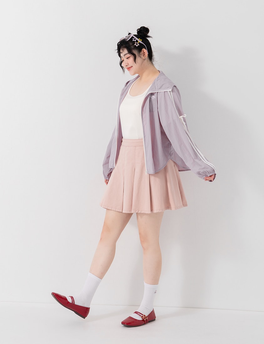 Instant Cooling Cloud Cotton Square Neck Plus Size Tee