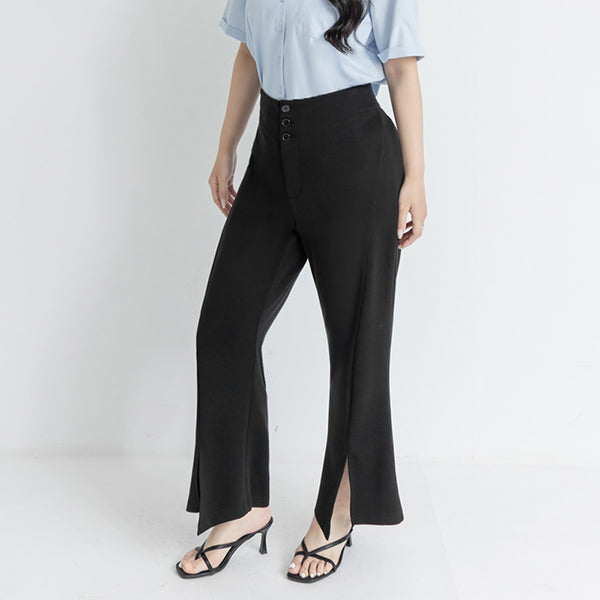 Instant Cool Cloud Cotton Plus Size Flare Pants (Short)