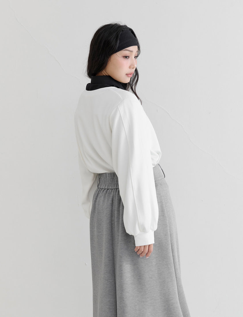 Cloud Cotton Multi-Color Plus Size Oversized Sweater