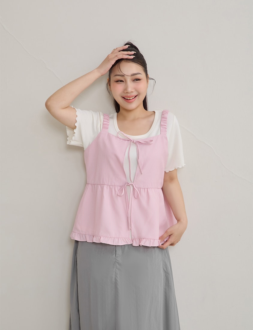Instant Cool Cloud Cotton Crewneck Plus Size Tee