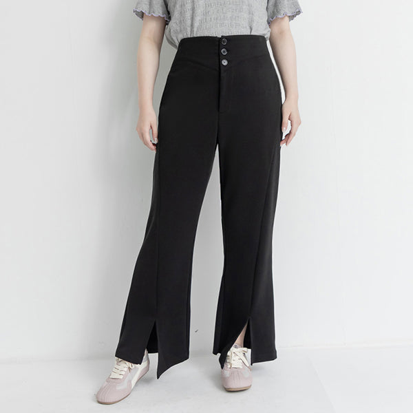 Instant Cool Cloud Cotton Plus Size Flare Pants (Long)