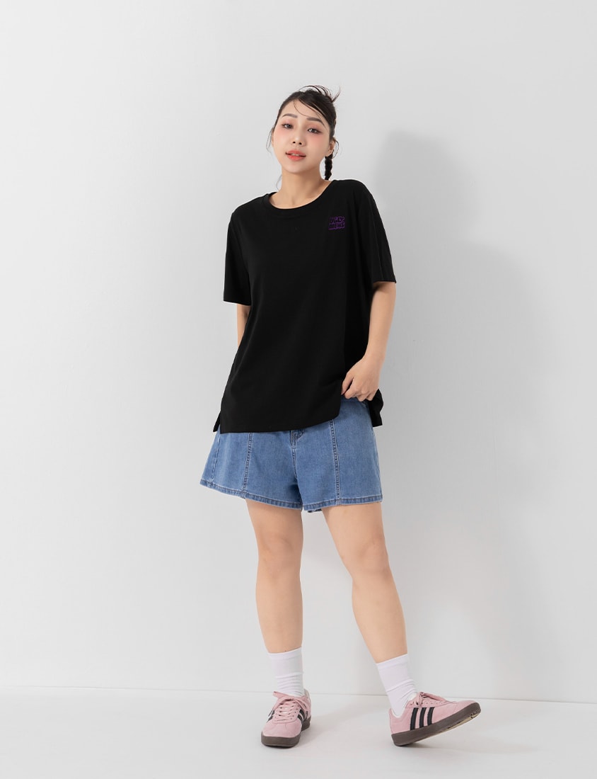 Poly Lulu x UGLY MEWS Collab Oversized Tee