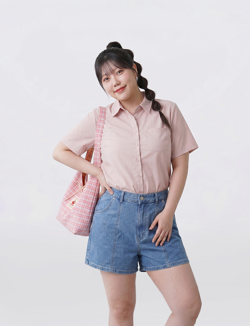 Instant Cooling Short Sleeve Plus Size Shirt