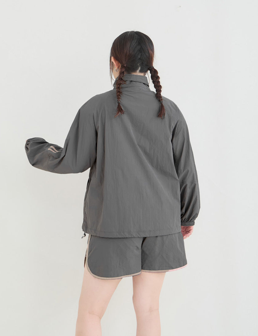 Instant Icy Cooling Contrast Plus Size Sport Shorts