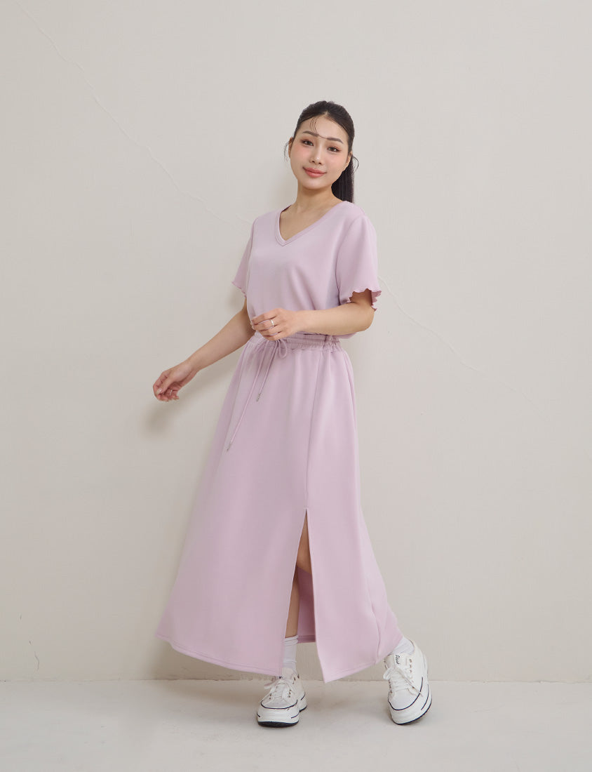 Instant Cool Cloud Cotton V-Neck Plus Size Tee