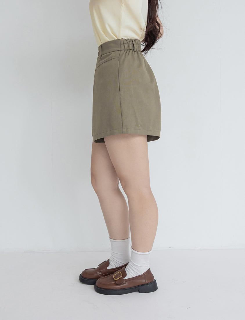 MISS. Summer Structured Plus Size Tailored Shorts
