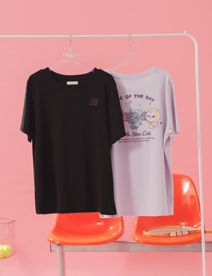 Poly Lulu x UGLY MEWS Collab Oversized Tee