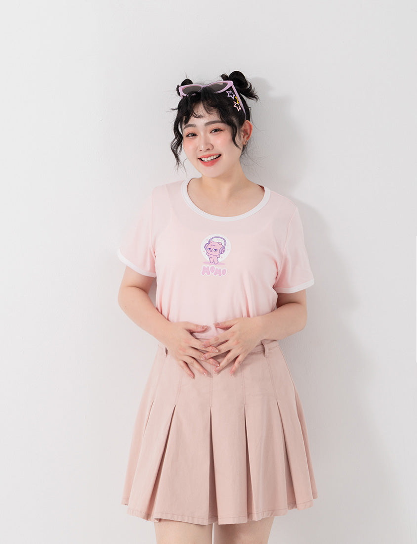 Poly Lulu x UGLY MEWS Collab Cute Cat Tee