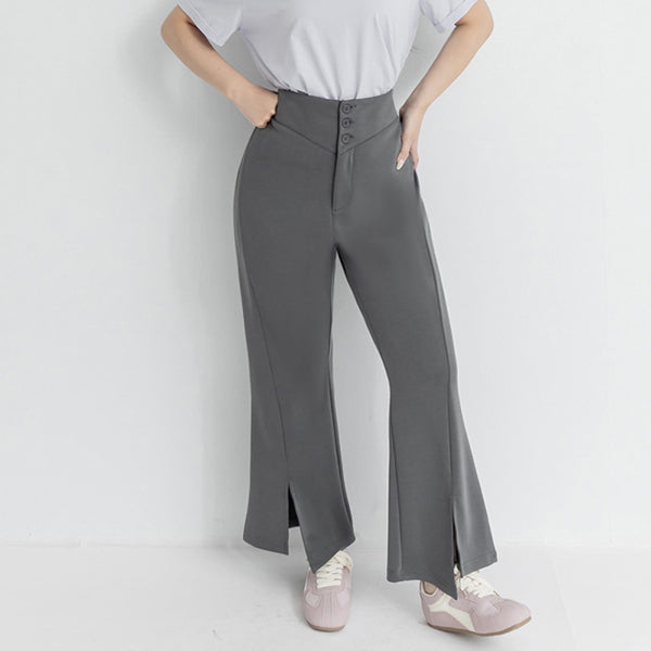 Instant Cool Cloud Cotton Plus Size Flare Pants (Short)