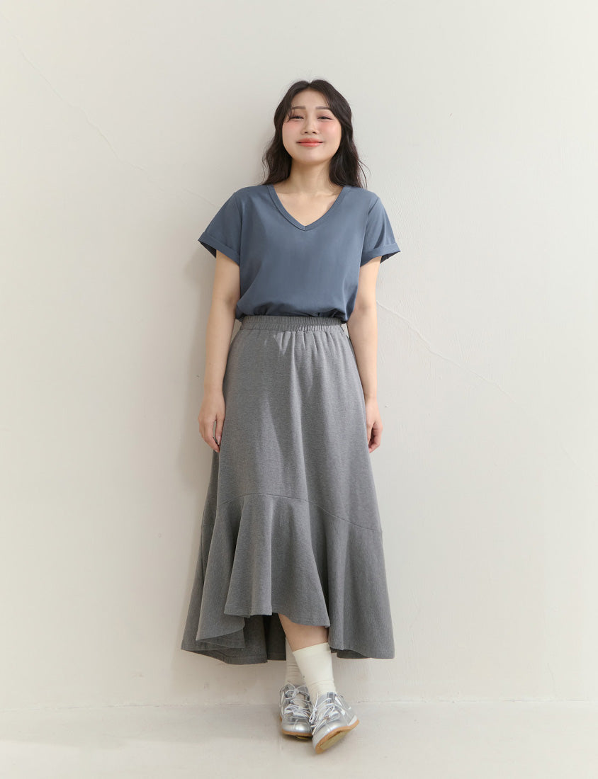 Upgraded 2.0! V-Neck Plus Size Slim Tee